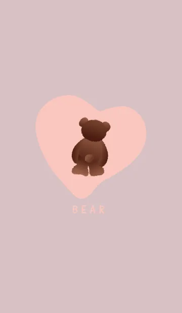 [LINE着せ替え] Bear in the back 3の画像1