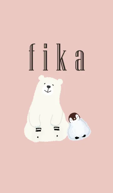 [LINE着せ替え] 「fika」～北欧風～オレンジの画像1