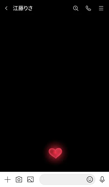 [LINE着せ替え] HEART LIGHT -MEKYM- 21の画像3