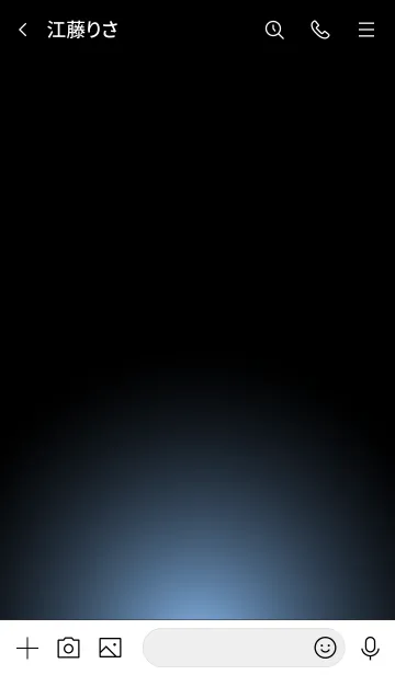 [LINE着せ替え] SILVER LIGHT ICON THEME -Blizzard Blue-の画像3