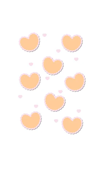 [LINE着せ替え] sweet heart sweet love 105の画像1