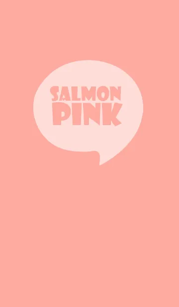 [LINE着せ替え] Salmon Pink Theme Vr.6 (JP)の画像1