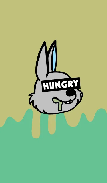 [LINE着せ替え] ハングリー ラビット 031の画像1