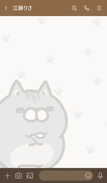 [LINE着せ替え] 着せかえボンレス猫の画像3