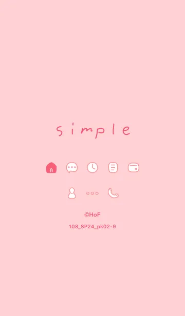 [LINE着せ替え] 108_24_ピンク2-9の画像1