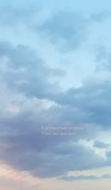 [LINE着せ替え] 「今はこんな気持ち」と知ることが大事の画像1