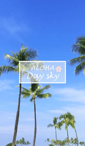 [LINE着せ替え] ALOHA Day Sky Hawaii 3の画像1