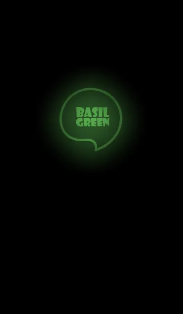 [LINE着せ替え] Basil Green Neon Theme Vr.7 (JP)の画像1
