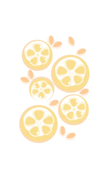 [LINE着せ替え] Sliced lemon theme 88の画像1