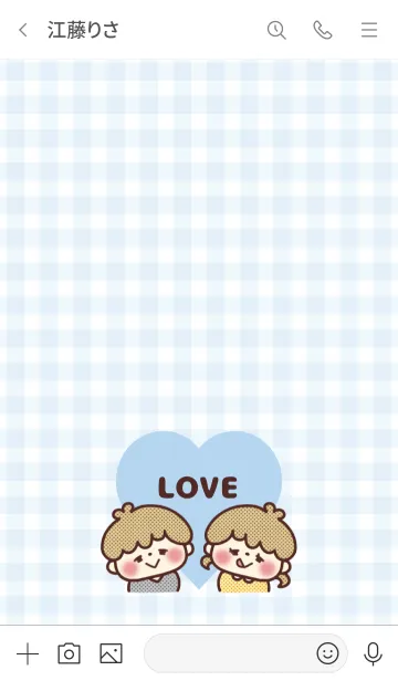 [LINE着せ替え] LOVE ♡ カップルテーマ -4-の画像3