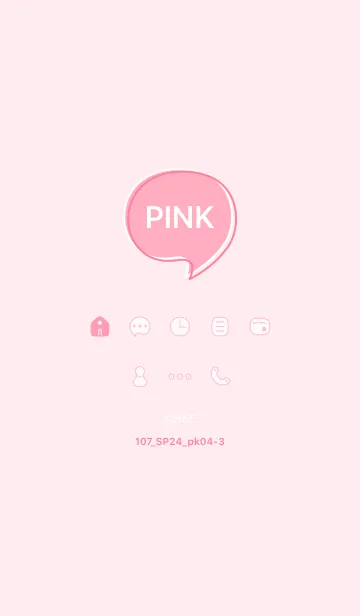 [LINE着せ替え] 107_24_ピンク4-3の画像1