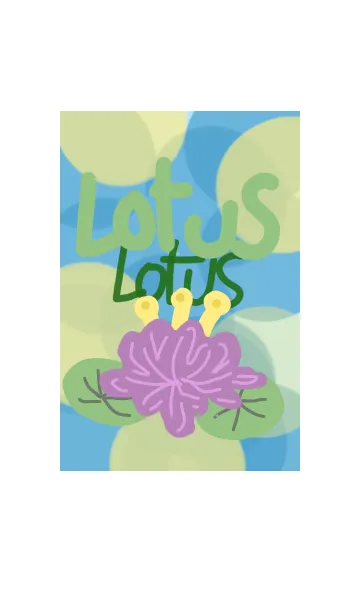 [LINE着せ替え] A Lotusの画像1