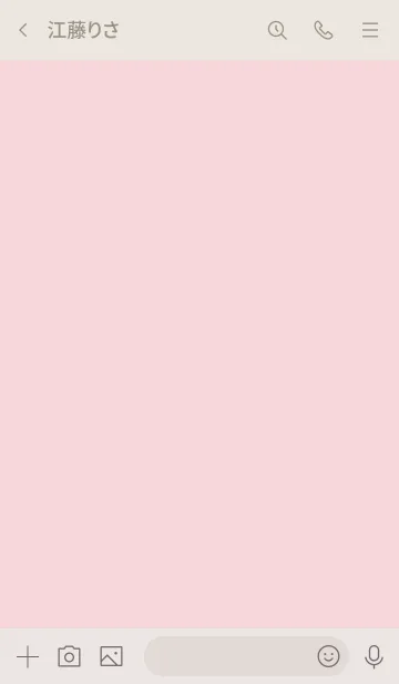 [LINE着せ替え] ふんわりピンクと大人シンプル。の画像3