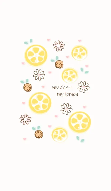 [LINE着せ替え] My chat my lemon 2の画像1