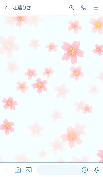 [LINE着せ替え] 桜舞い散る21の画像3