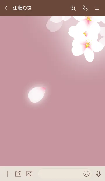 [LINE着せ替え] ～桜～ Vol.12の画像3