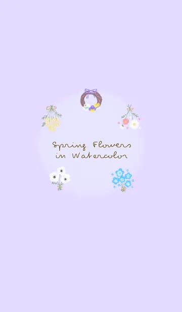 [LINE着せ替え] 春のお花の画像1