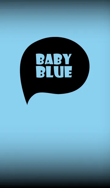 [LINE着せ替え] Baby Blue And Black Vr.2 (JP)の画像1