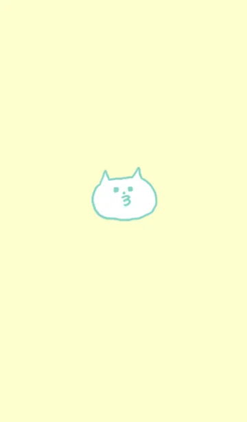 [LINE着せ替え] うきうきねこ 3の画像1