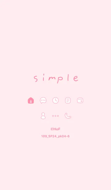 [LINE着せ替え] 109_24_ピンク4-6の画像1