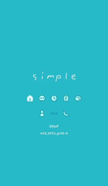 A09_25_グリーン6-6のLINE着せ替え