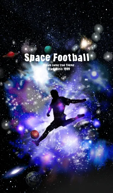 [LINE着せ替え] サッカー 宇宙 Space Football 2の画像1