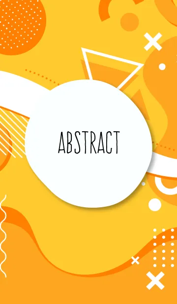 [LINE着せ替え] Abstract Hal Geo Sunglowの画像1