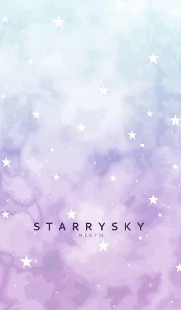 [LINE着せ替え] - STARRY SKY - MEKYM 20の画像1