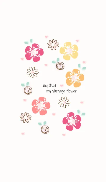 [LINE着せ替え] Wonderful flowers :)の画像1