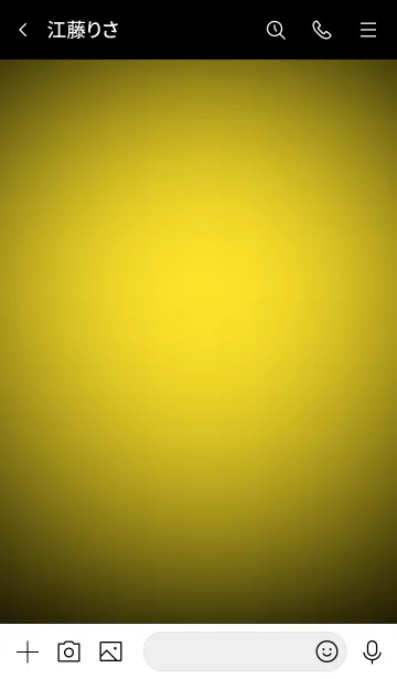 [LINE着せ替え] Butter Yellow Neon Theme Vr.7 (JP)の画像3