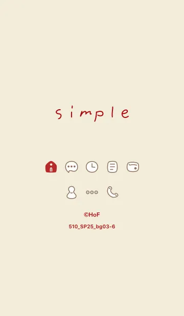 [LINE着せ替え] 510.25_ベージュ3-6の画像1