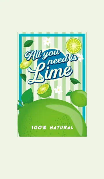 [LINE着せ替え] All you need is Limeの画像1