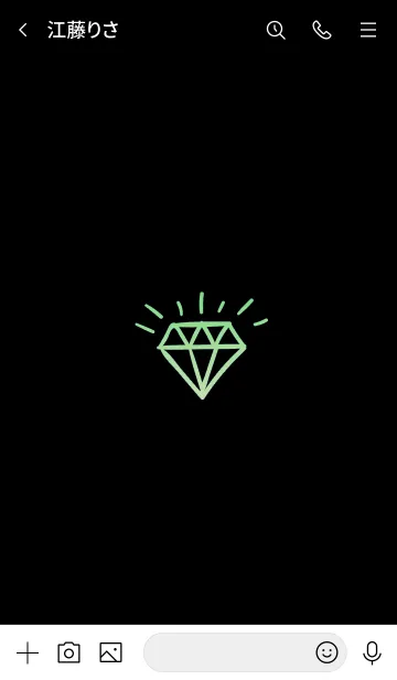 [LINE着せ替え] ザ ダイアモンド グラデーション 29の画像3