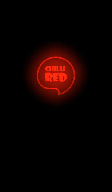 [LINE着せ替え] Chilli Red Neon Theme Vr.7 (JP)の画像1