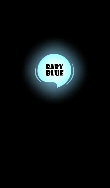 [LINE着せ替え] Baby Blue In Black Vr.7 (JP)の画像1