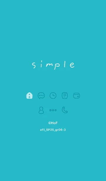 [LINE着せ替え] a11.25_グリーン6-3の画像1