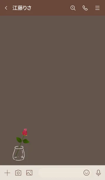 [LINE着せ替え] お洒落な薔薇♬ Vol.4の画像3