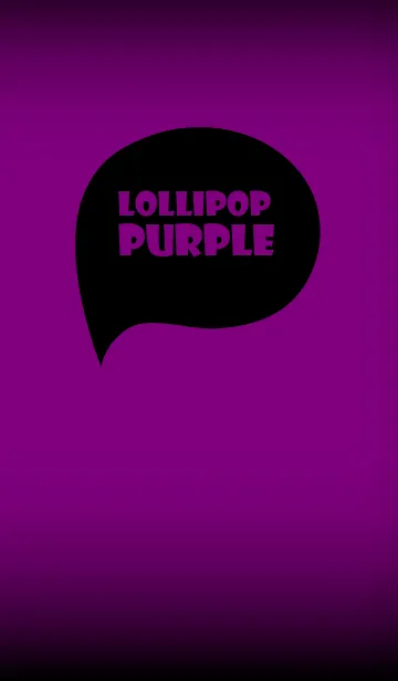 [LINE着せ替え] Lollipop Purple And Black Vr.2 (JP)の画像1