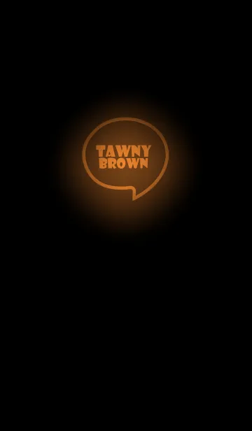 [LINE着せ替え] Tawny Brown Neon Theme Vr.6 (JP)の画像1