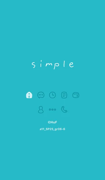 [LINE着せ替え] a11.25_グリーン6-6の画像1