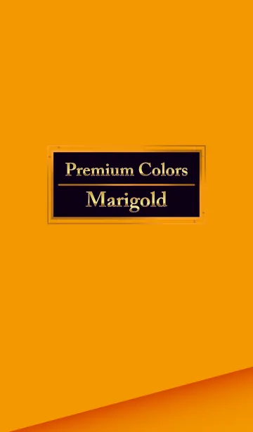 [LINE着せ替え] Premium Colors Marigoldの画像1