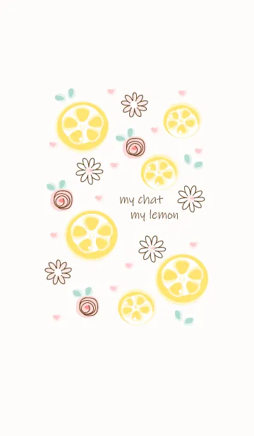 [LINE着せ替え] My chat my lemon 3の画像1