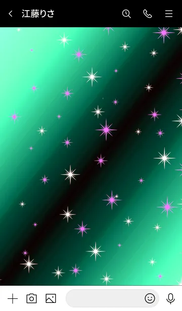 [LINE着せ替え] トゥインクル スター 032の画像3