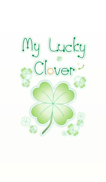 [LINE着せ替え] My Lucky Clover 2.2！ (Green V.3)の画像1