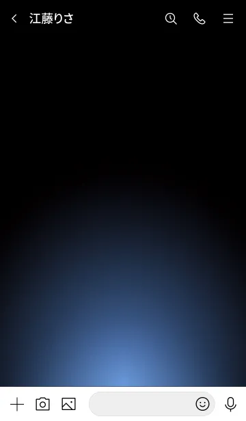 [LINE着せ替え] HYACINTH BLUE LIGHT ICON THEME 2の画像3