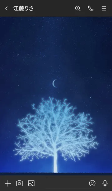 [LINE着せ替え] Shining tree.の画像3