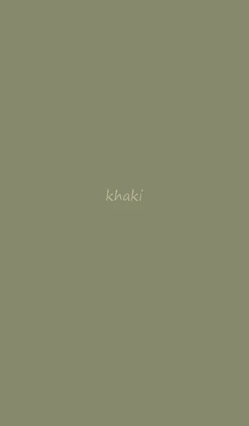 [LINE着せ替え] <khaki>の画像1