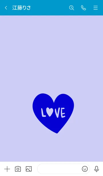 [LINE着せ替え] ラブ 032の画像3