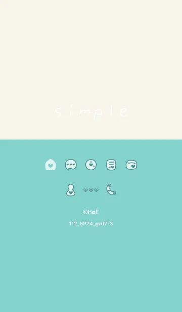 [LINE着せ替え] 112.24_グリーン7-3の画像1