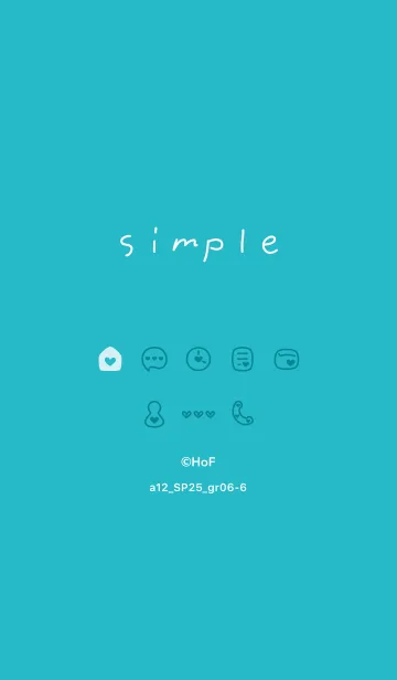 [LINE着せ替え] a12.25_グリーン6-6の画像1